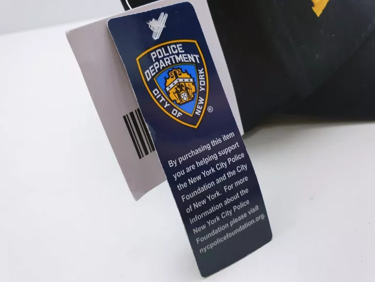 CZAPKA Z DASZKIEM NYPD CITY OF NEW YORK POLICE DEPARTMENT OFICJALNA