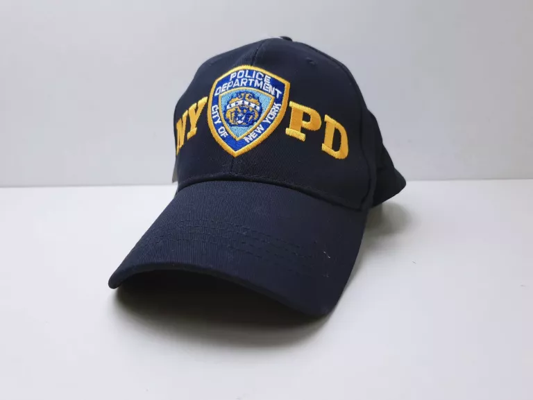 CZAPKA Z DASZKIEM NYPD CITY OF NEW YORK POLICE DEPARTMENT OFICJALNA