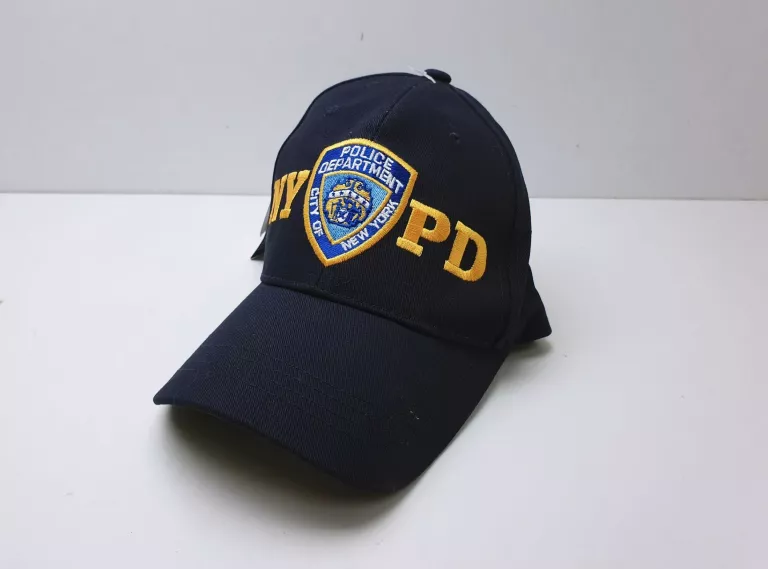 CZAPKA Z DASZKIEM NYPD CITY OF NEW YORK POLICE DEPARTMENT OFICJALNA