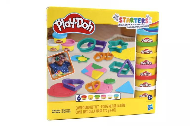 PLAY DOH CIASTOLINA CYFERKI 6 TUB FOREMKI