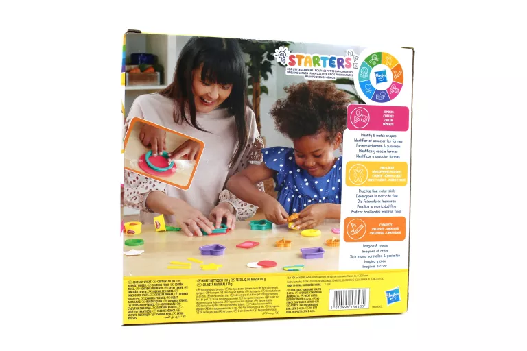 PLAY DOH CIASTOLINA CYFERKI 6 TUB FOREMKI