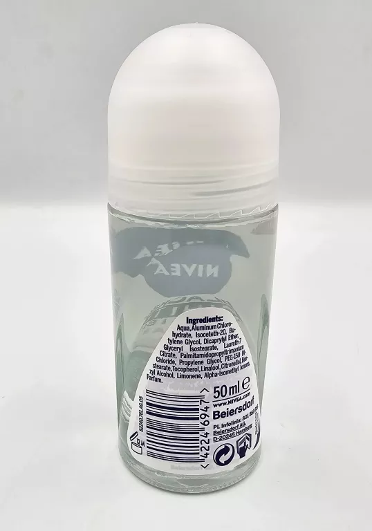 ANTYPERSPIRANT ROLL-ON NIVEA BLACK&WHITE INVISIBLE CLEAR 50ML