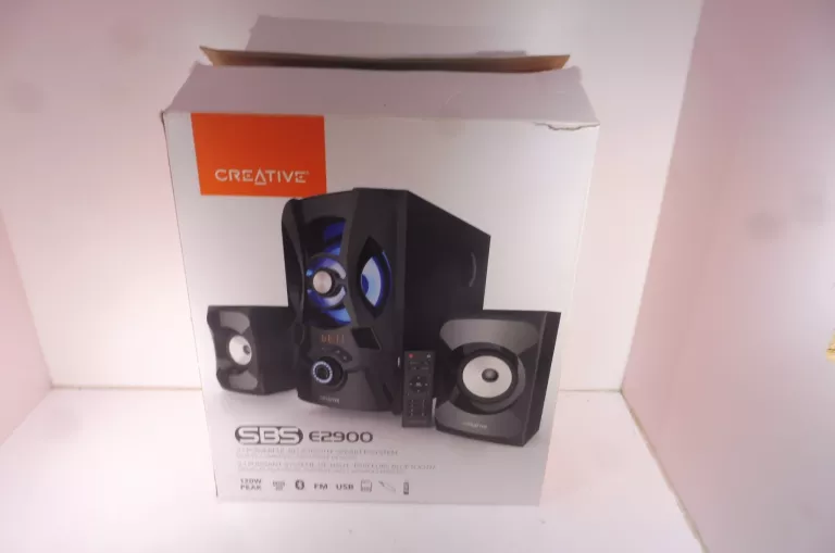 ZESTAW GŁOŚNIKÓW 2.1 CREATIVE SBS E2900 120 W CZARNY