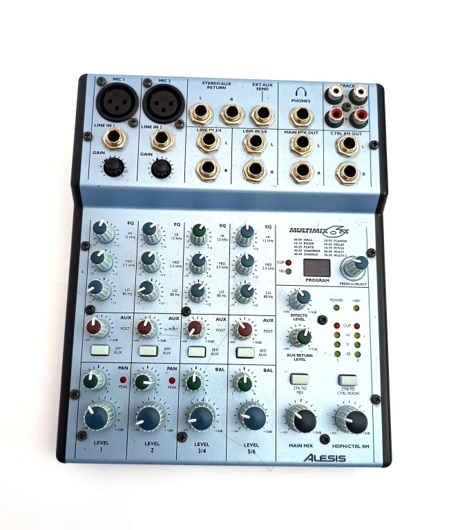 mikser-analogowy-alesis-multimix-6-fx-stan-uzywany