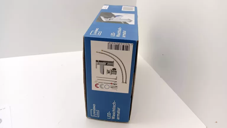 LIVARNO BATERIA UMYWALKOWA LED ZE ZMIANĄ KOLORÓW