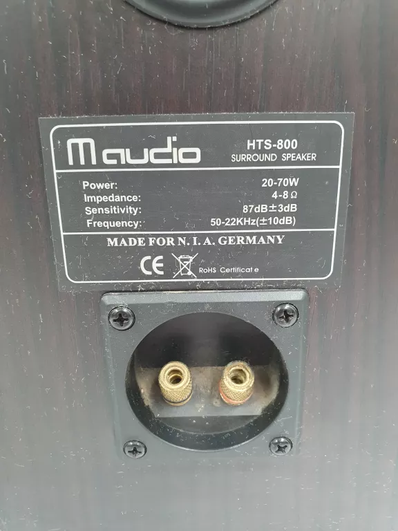 2X GŁOŚNIK STEREO M-AUDIO HTS-800