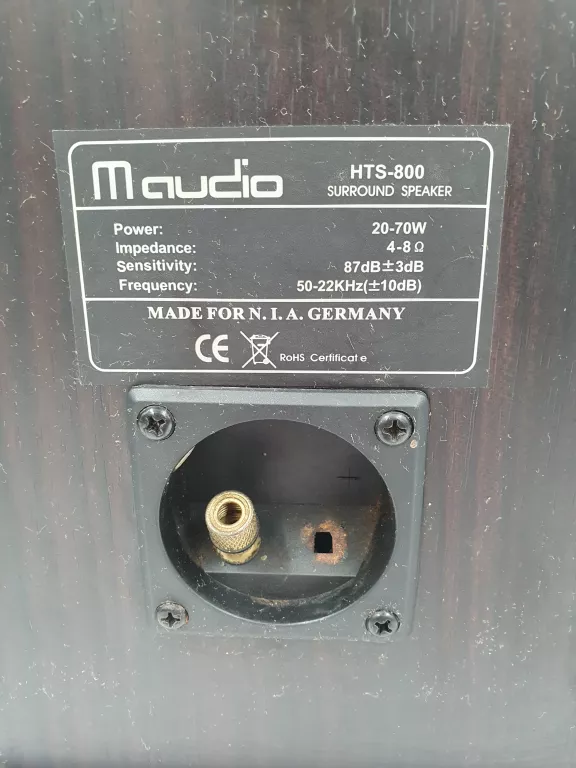 2X GŁOŚNIK STEREO M-AUDIO HTS-800