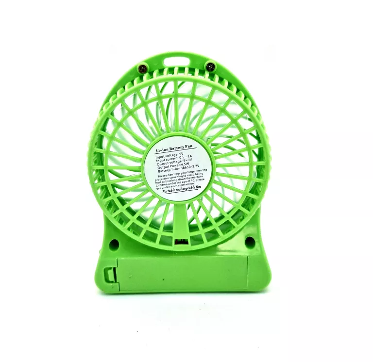 WENTYLATOR BIURKOWY 14CM USB + AKUMULATOR