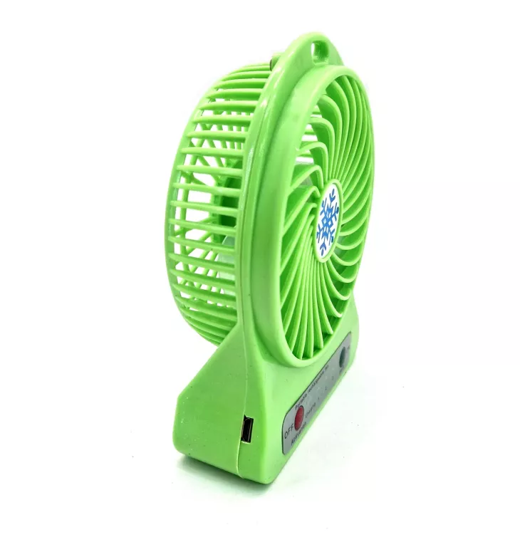 WENTYLATOR BIURKOWY 14CM USB + AKUMULATOR