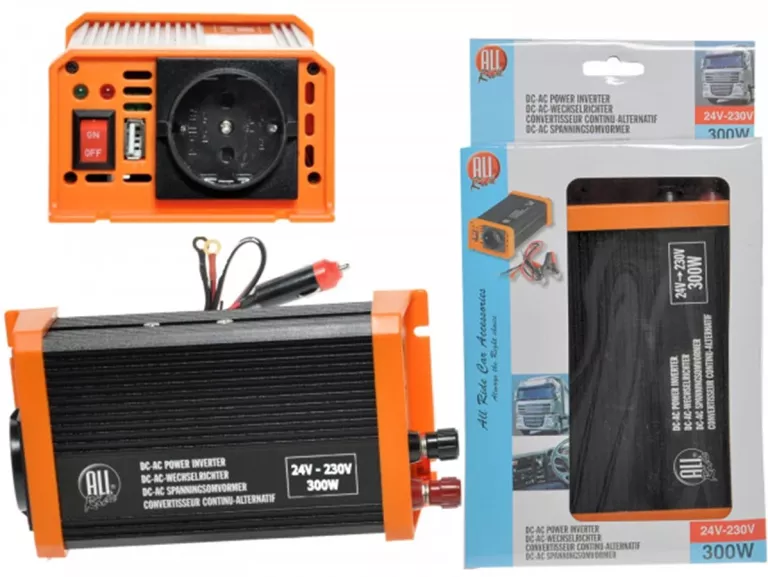 PRZETWORNICA DC-AC ALL RIDE 24V 300W