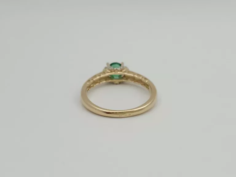 zloty-pierscionek-z-zielona-cyrkonia-585-14k-r16-290g-wlotowa-5b-krakow