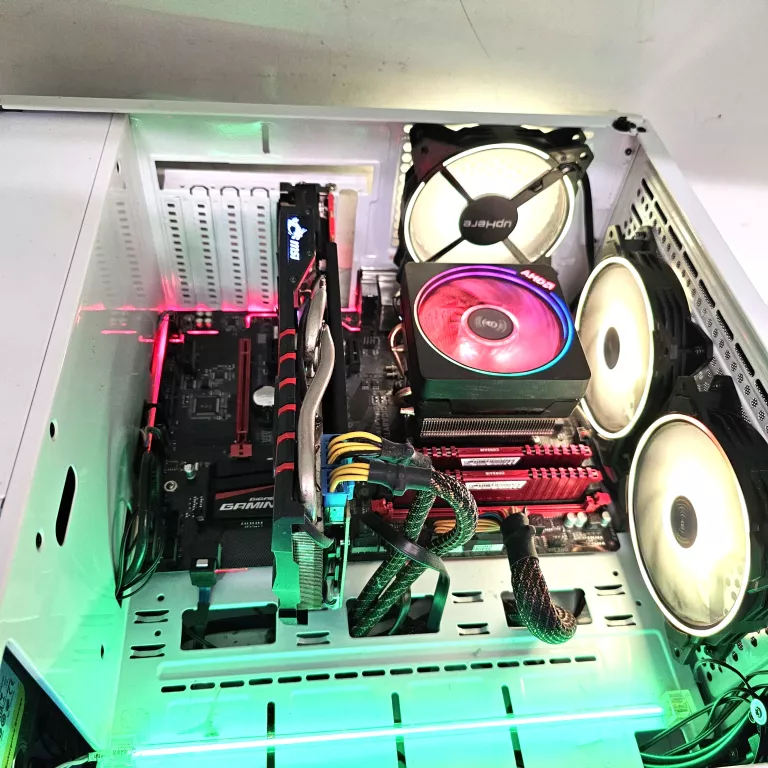 PC STACJONARNY GTX 970 + RYZEN 5 2400G 3,4GHZ 16 RAM 1256GB
