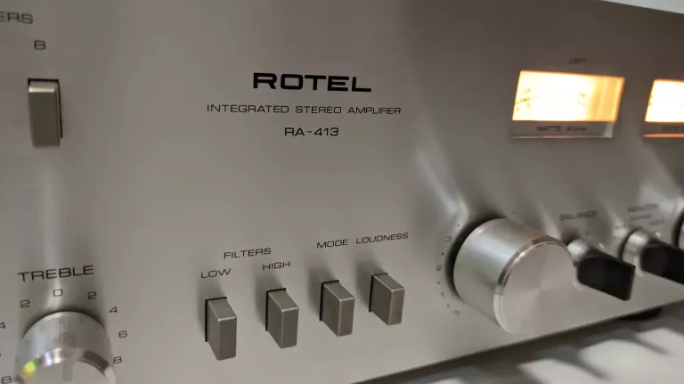 WZMACNIACZ ROTEL RA-413 VINTAGE SUPER STAN!!