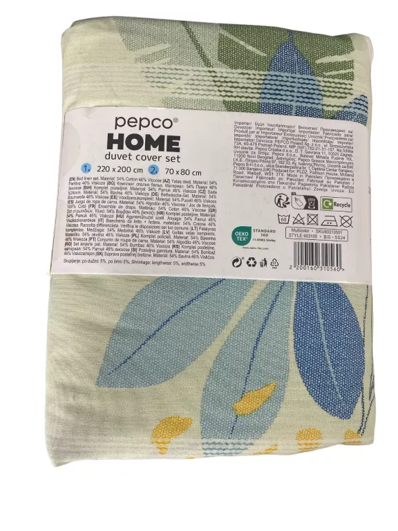 KOMPLET POŚCIELI DUVET COVER SET