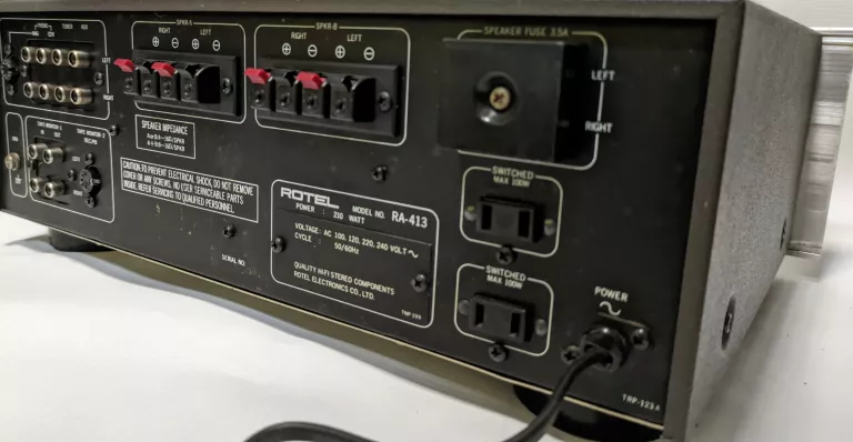WZMACNIACZ ROTEL RA-413 VINTAGE SUPER STAN!!