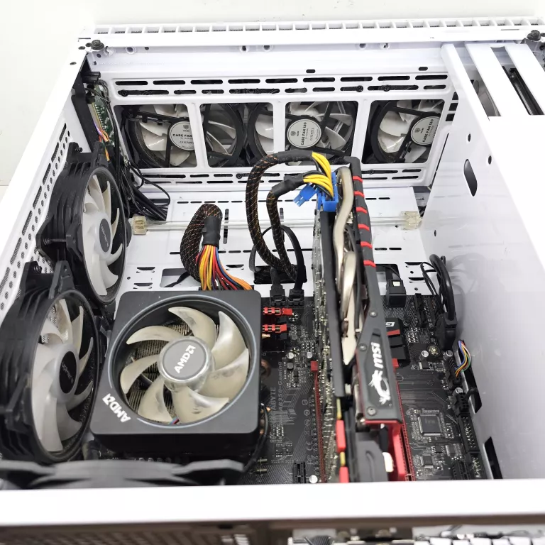 PC STACJONARNY GTX 970 + RYZEN 5 2400G 3,4GHZ 16 RAM 1256GB