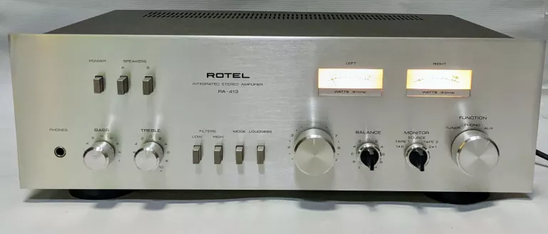 WZMACNIACZ ROTEL RA-413 VINTAGE SUPER STAN!!