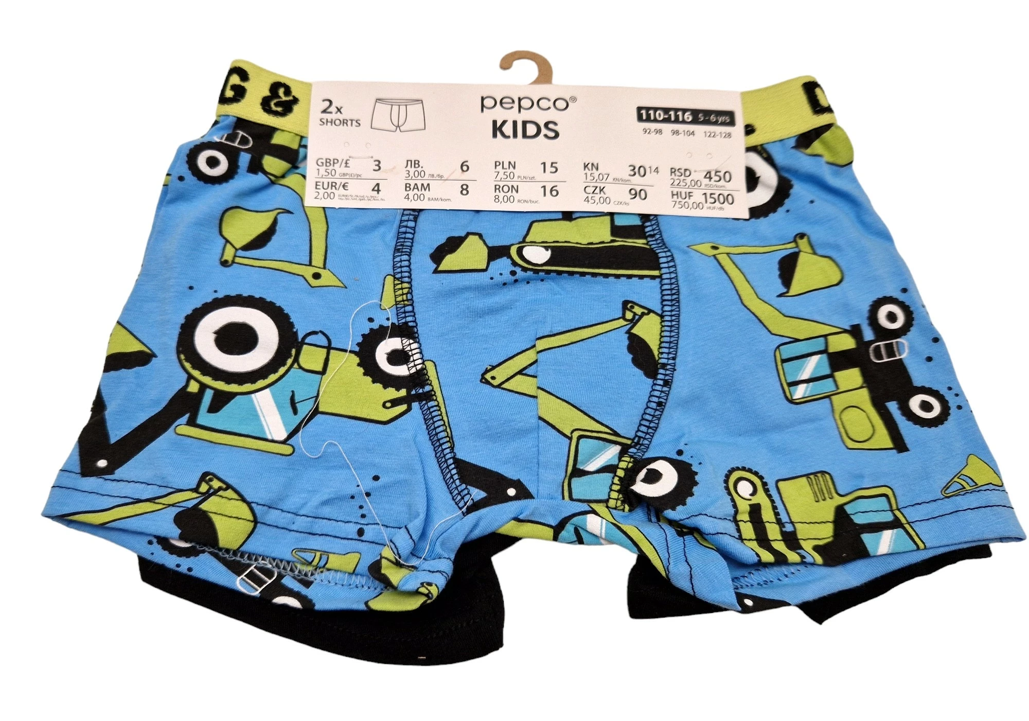 bokserkimajtki-dzieciece-pepco-mix-wzorowkolorowrozmiarow-stan-uzywany