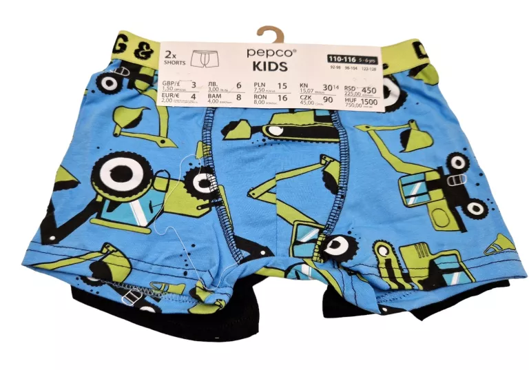 bokserkimajtki-dzieciece-pepco-mix-wzorowkolorowrozmiarow-stan-uzywany