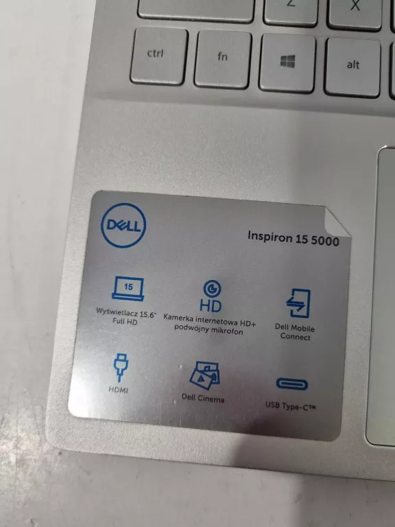 LAPTOP DELL P102F I5 10GEN 16GB 500 SSD