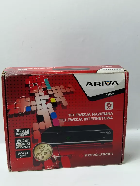 DEKODER ARIVA T650I TELEWIZJA NAZIEMNA