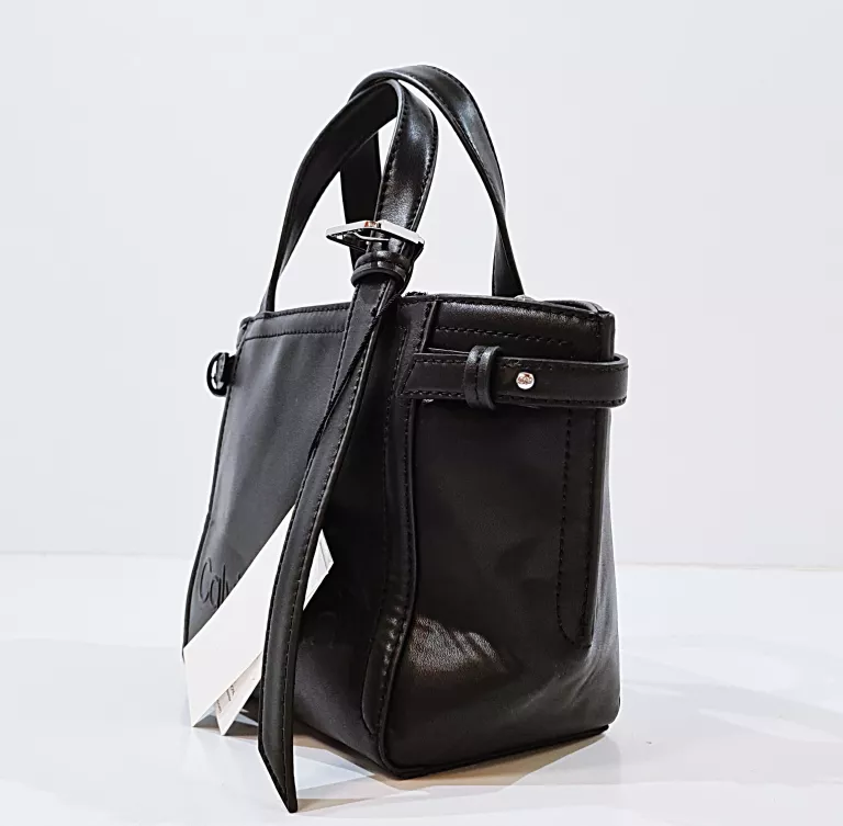 TOREBKA CALVIN KLEIN MINIMAL HARDWARE MINI TOTE CZARNA