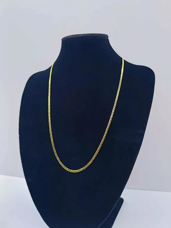 ŚLICZNY ZŁOTY ŁAŃCUSZEK 2,82G/PR 585/45CM