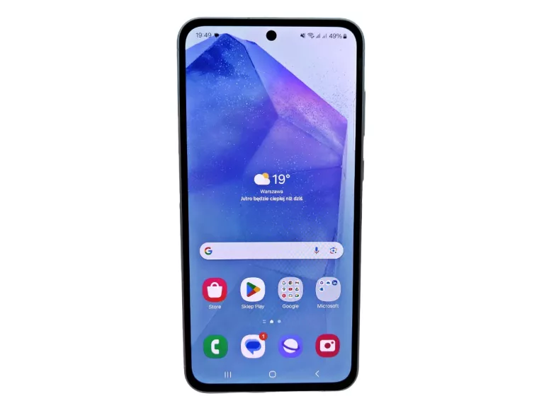 SAMSUNG GALAXY A55 5G SM-A556B/DS 8/128GB ICE BLUE 6,6" 5000MAH 32/50MPX