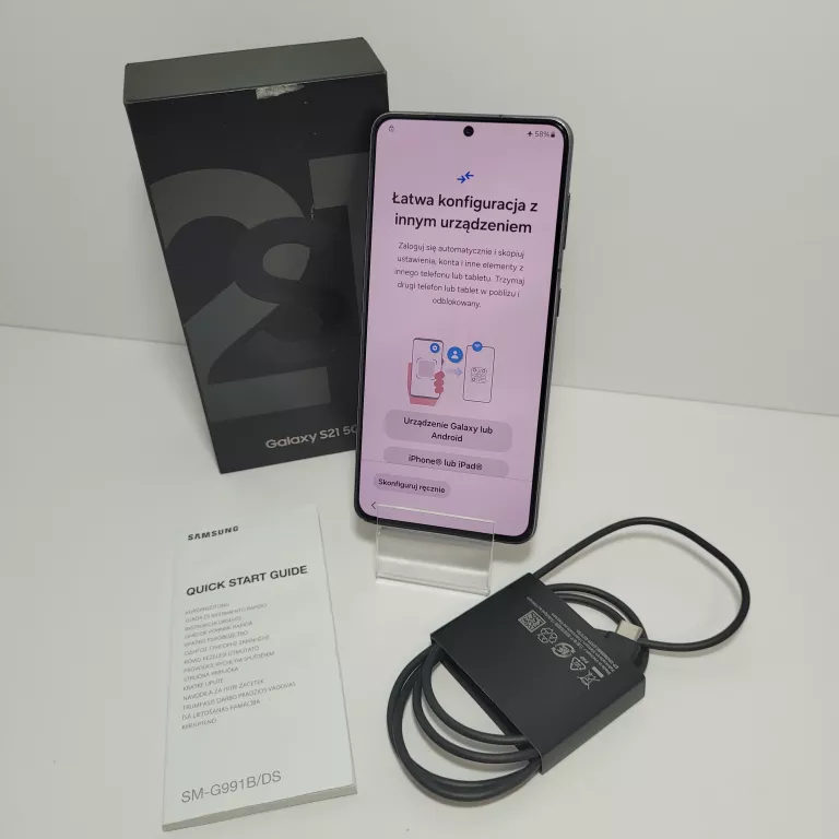 TELEFON SAMSUNG GALAXY S21 5G 128GB 8GB OPIS