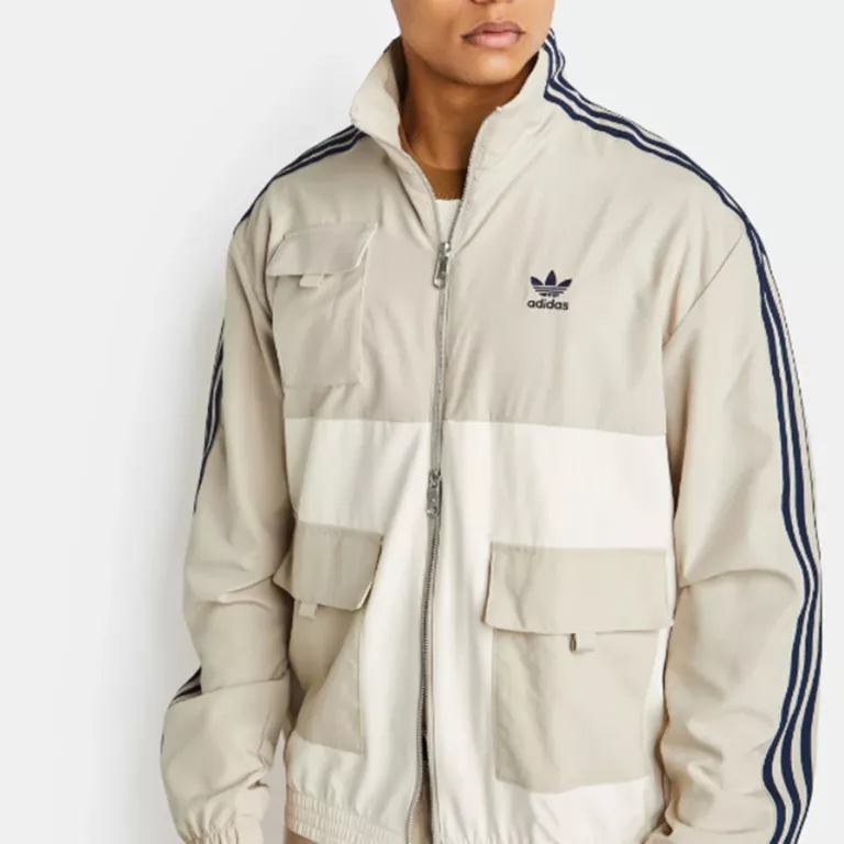 KURTKA ADIDAS TRACK TOP IW6606 BEŻOWA ROZMIAR L