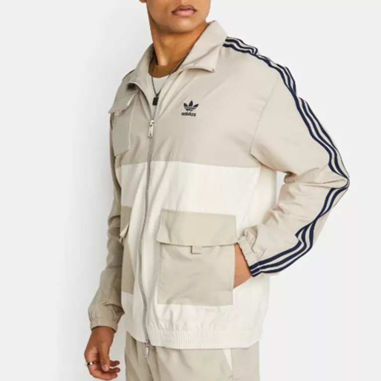 KURTKA ADIDAS TRACK TOP IW6606 BEŻOWA ROZMIAR L