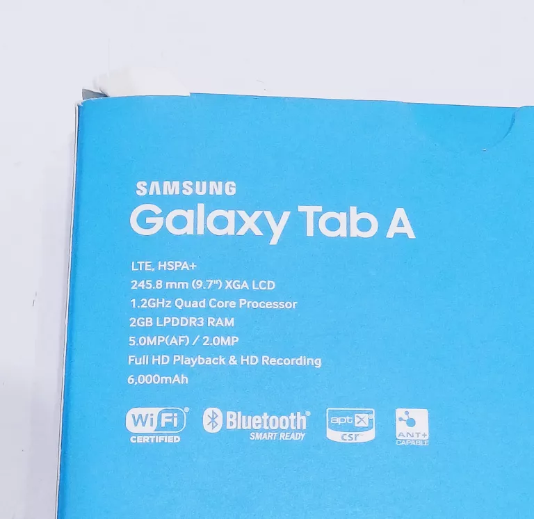 TABLET SAMSUNG GALAXY A 9,7" SM-T555 2/16GB KOMPLET