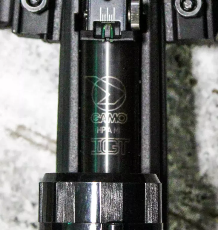 WIATRÓWKA SPRĘŻYNOWA GAMO HPA MI KALIBER 4,5 MM LUFA GWINTOWANA + FUTERAŁ