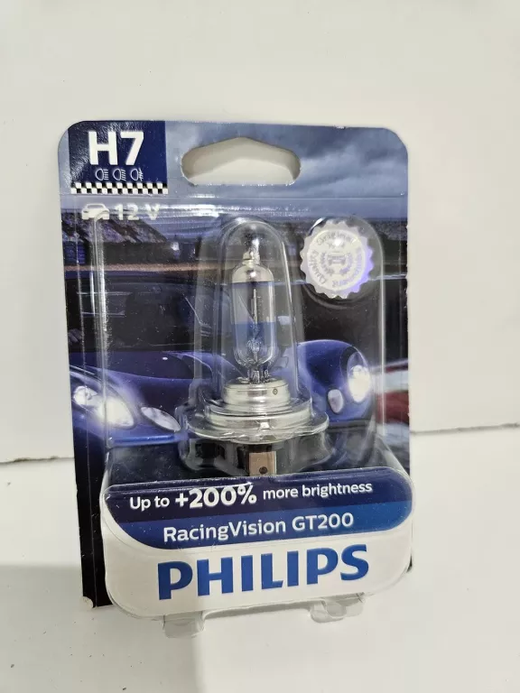 PHILIPS RACING VISION GT200 ŻARÓWKA 12V 55W H7 1 SZT.