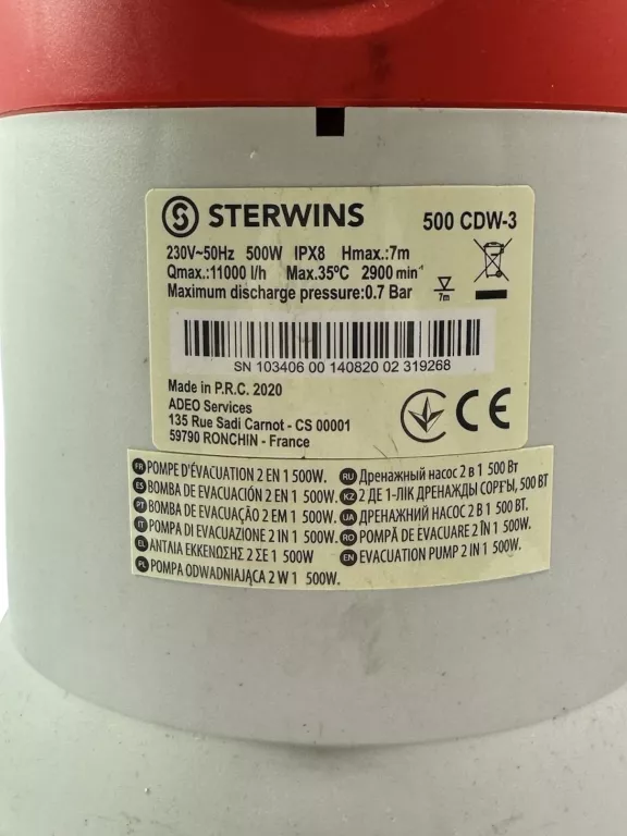 pompa-odwadniajaca-sterwins-500-cdw-3-maksymalna-wydajnosc-pompy-11000