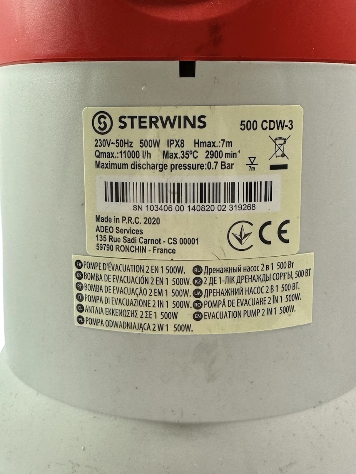 pompa-odwadniajaca-sterwins-500-cdw-3-maksymalna-wydajnosc-pompy-11000