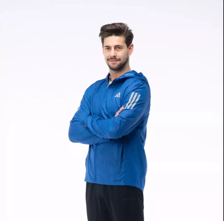 KURTKA MĘSKA DO BIEGANIA ADIDAS OTR JACKET M ROZMIAR S