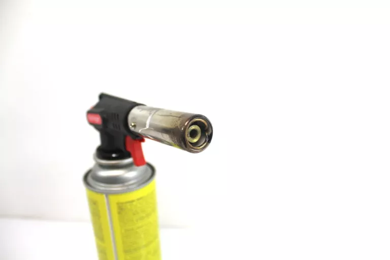 PALNIK GAZOWY NA KARTUSZE TORCH CZARNO CZERWONY M-961C 1300 W