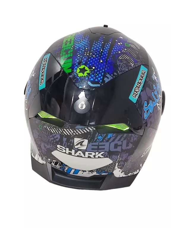 KASK MOTOCYKLOWY SHARK SKWAL Z LED ( XL ) + WOREK