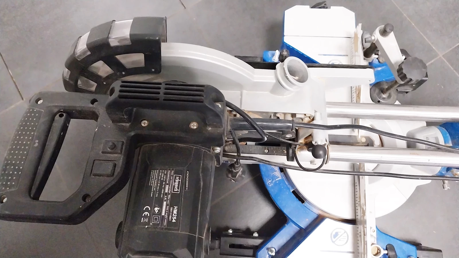 pila-ukosnica-scheppach-hm254-stan-ok-2020r-srednica-otworu-pily-30