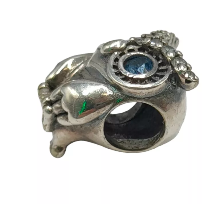 KORALIK CHARMS SOWA PANDORA