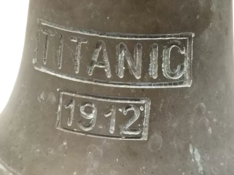 MOSIĘŻNY OKRĘTOWY DZWON TITANIC 1912 DO RENOWACJI