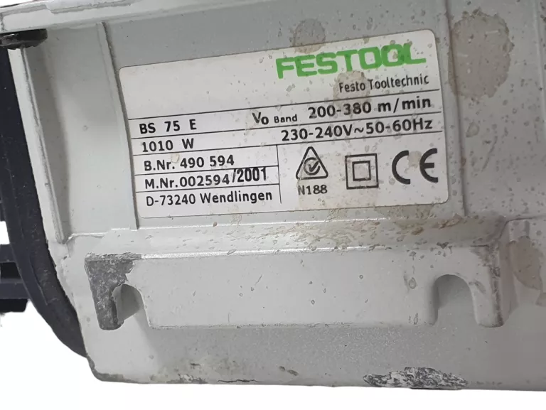 SZLIFIERKA TAŚMOWA FESTOOL BS 75 E