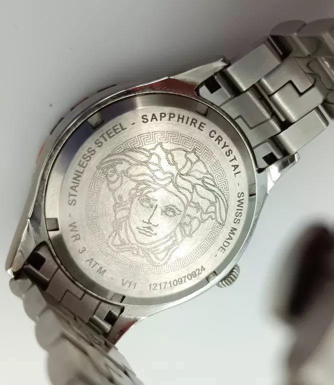 ZEGAREK MĘSKI VERSACE V1110/0017 HELLENYIUM GMT + PUDEŁKO