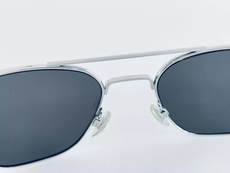 OKULARY AMERICAN OPTICAL ORIGINAL PILOT 140MM SILVER