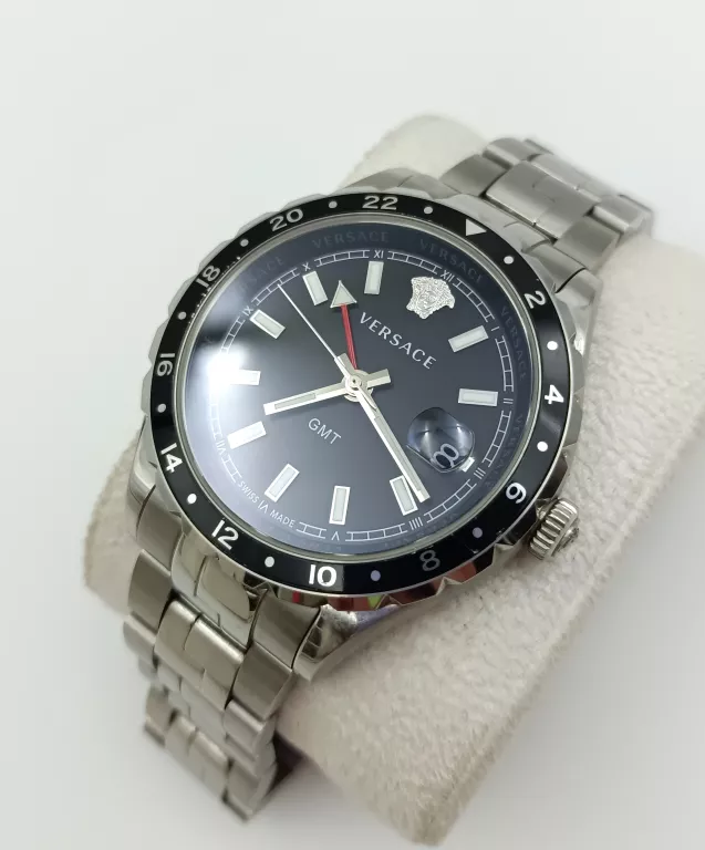 ZEGAREK MĘSKI VERSACE V1110/0017 HELLENYIUM GMT + PUDEŁKO
