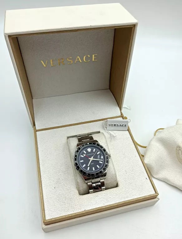 ZEGAREK MĘSKI VERSACE V1110/0017 HELLENYIUM GMT + PUDEŁKO