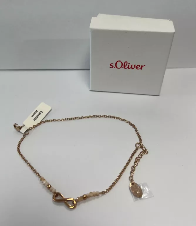 S.OLIVER BRANSOLETKA ZE STALI SZLACHETNEJ, DAMSKA JEWELRY 2022731