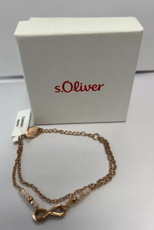 S.OLIVER BRANSOLETKA ZE STALI SZLACHETNEJ, DAMSKA JEWELRY 2022731