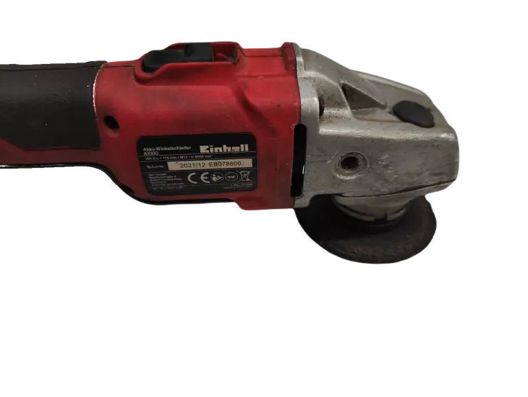SZLIFIERKA KĄTOWA EINHELL AXXIO 18/125 Q+ AKU + ŁAD